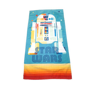Star Wars R2-D2 Character Beach Bath Towel Disney 29x59 Kids Cotton Pool
